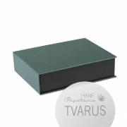 Prisiminimų dėžutė Goldbuch Hemp Midnight Green 89748